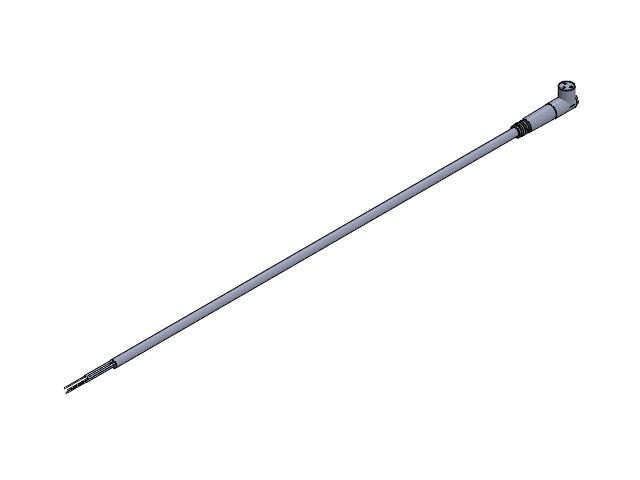 M8 Connector with cable (Angle)